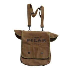 Rothco Papa's Pilar Ernest Hemingway Bag OS Brown  Canvas Shoulder Satchel